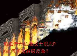 热血传奇私服战士职业PK如何实现越级反杀? 热血传奇私服战士职业PK如何实现越级反杀?