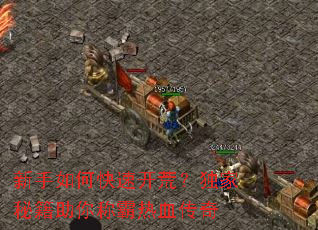 新手如何快速开荒?独家秘籍助你称霸热血传奇 新手如何快速开荒?独家秘籍助你称霸热血传奇